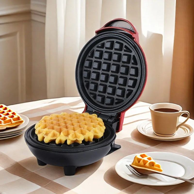 Waffletini - Mini Máquina Elétrica de Waffles